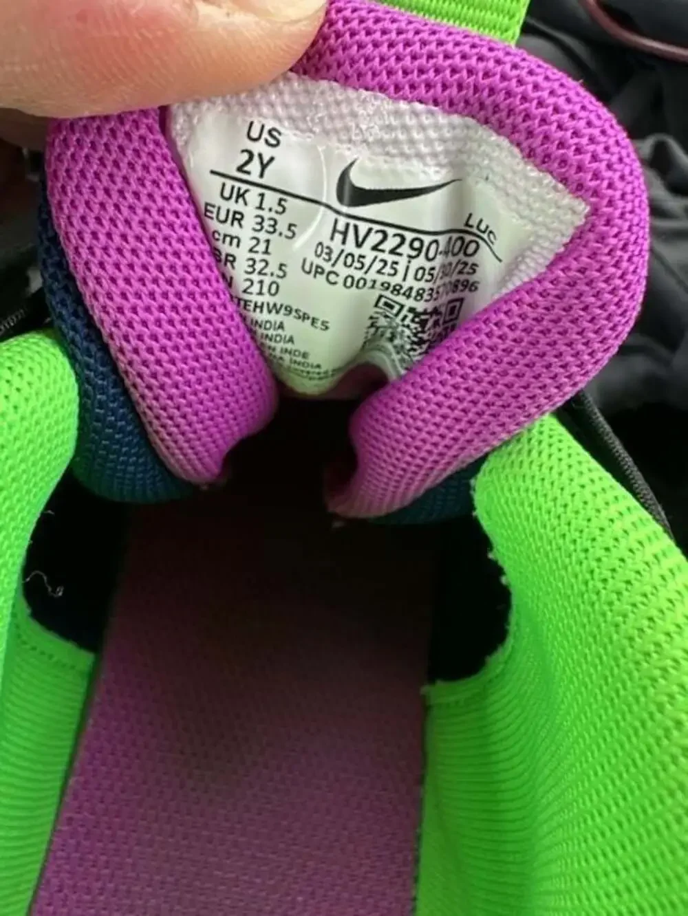 Nike Team Hustle D 11 GS Kids Basketball Shoes HV2290-400 Size 2Y